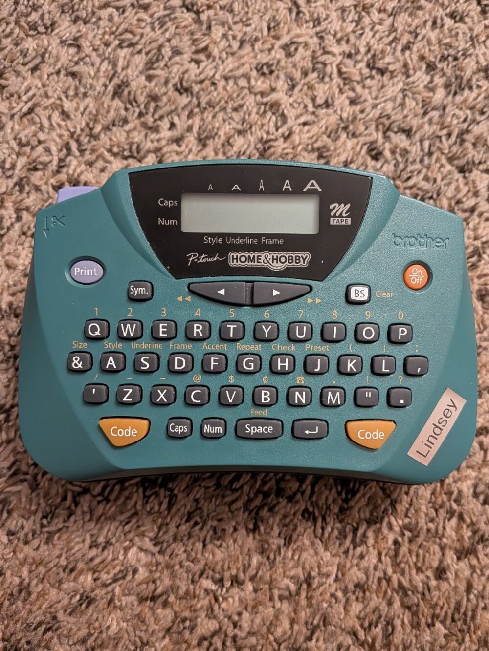 Home & Hobby Label Maker